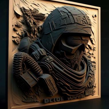 3D модель Гра Tom Clancys GhoRecon Future Soldier (STL)